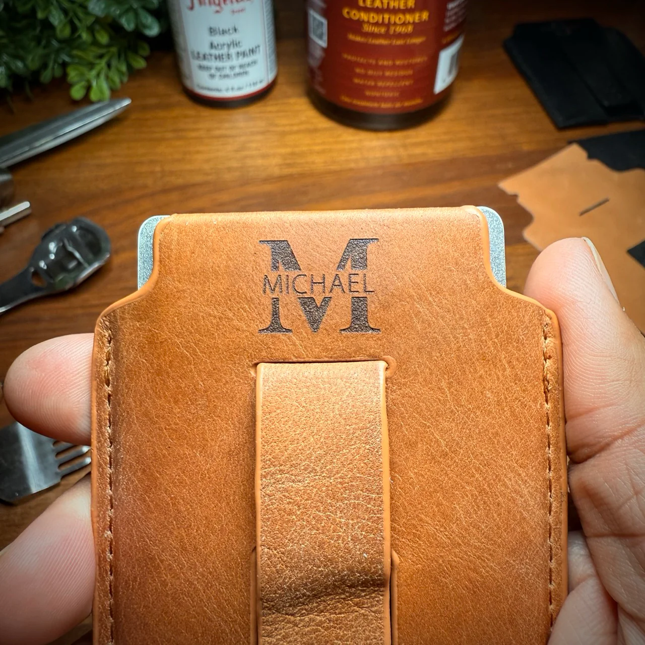 Custom Leather Engraving