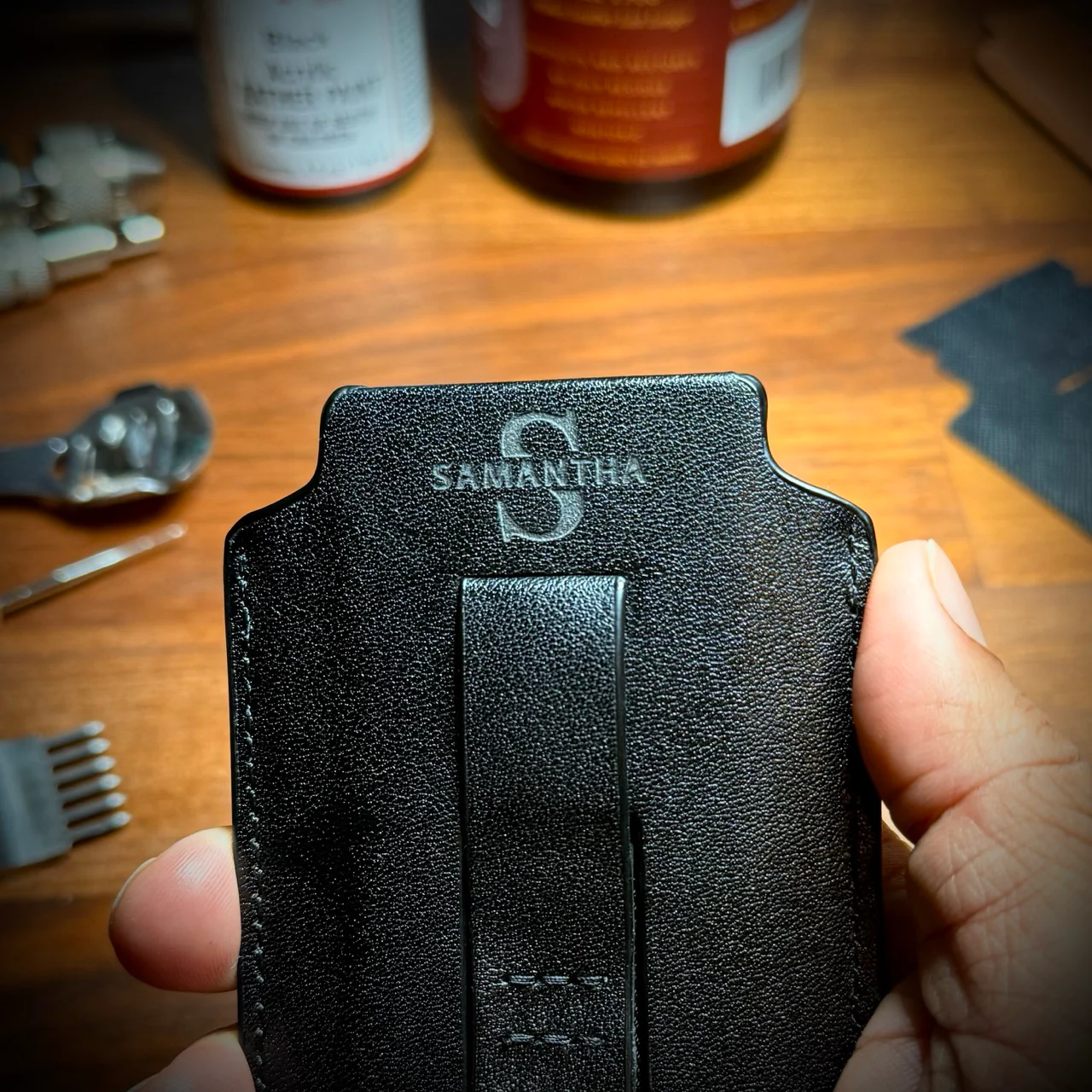 Custom Leather Engraving - Image 2