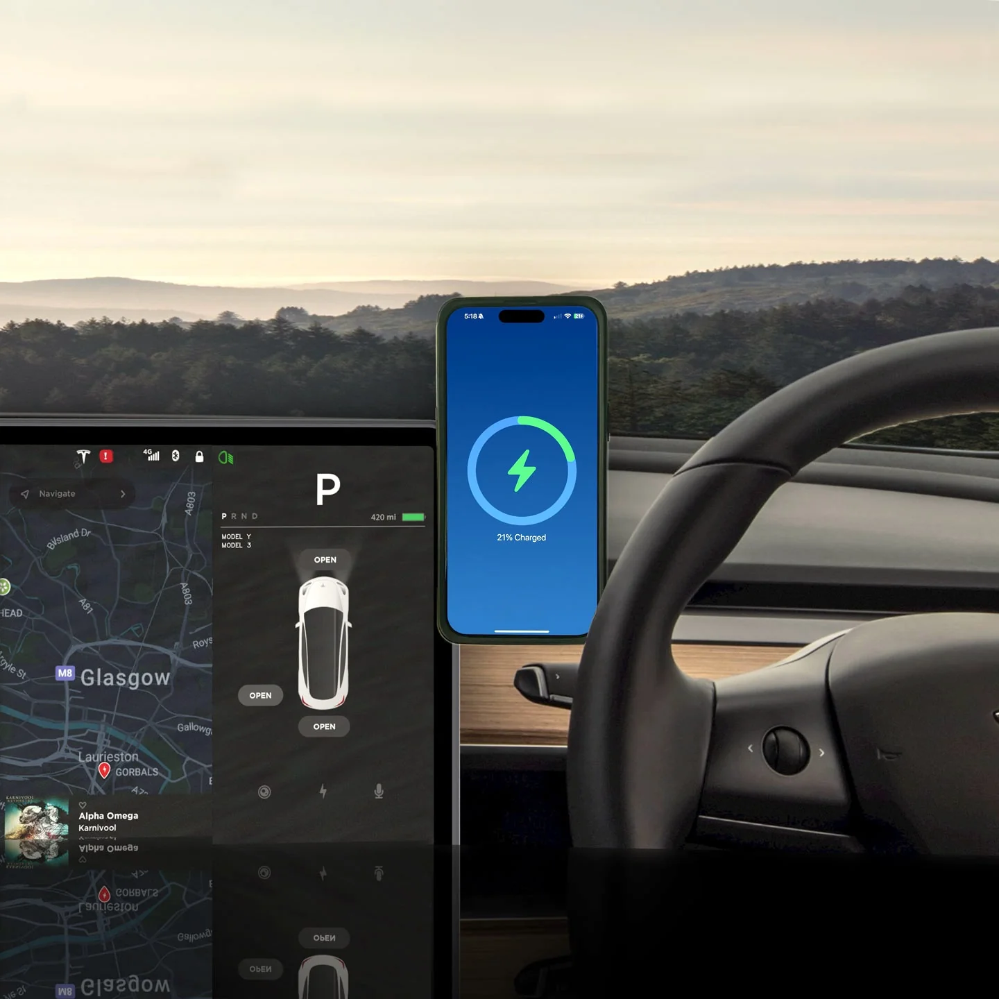 MagBak Phone Mount And Charger for Tesla - Image 36
