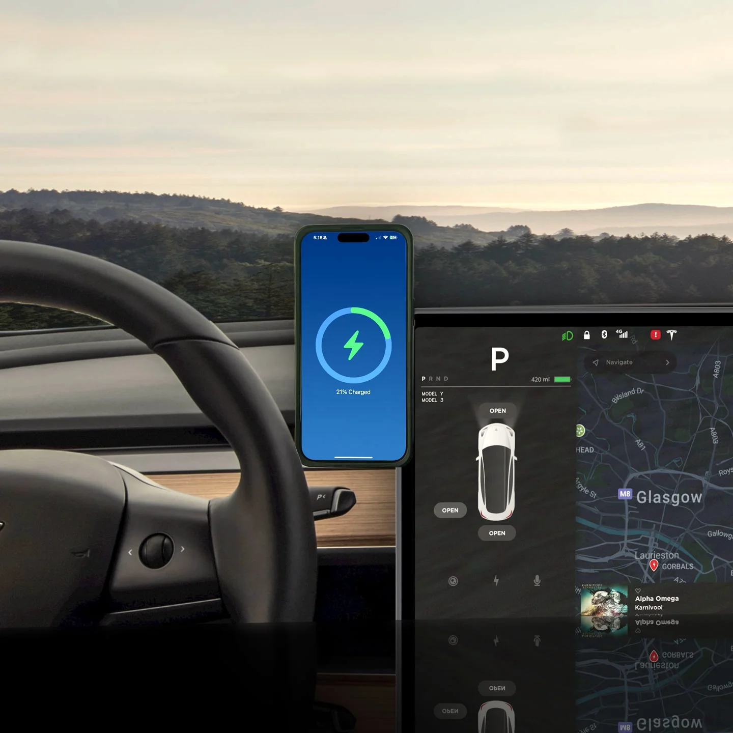 MagBak Phone Mount And Charger for Tesla - Image 37