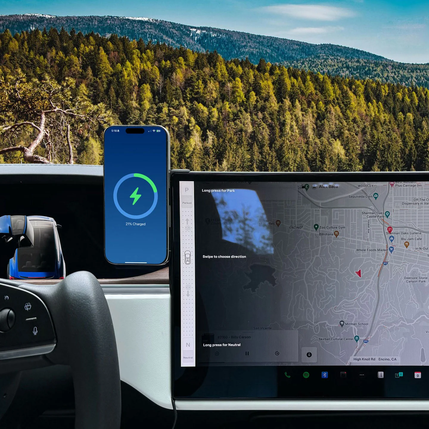 MagBak Phone Mount And Charger for Tesla - Image 44