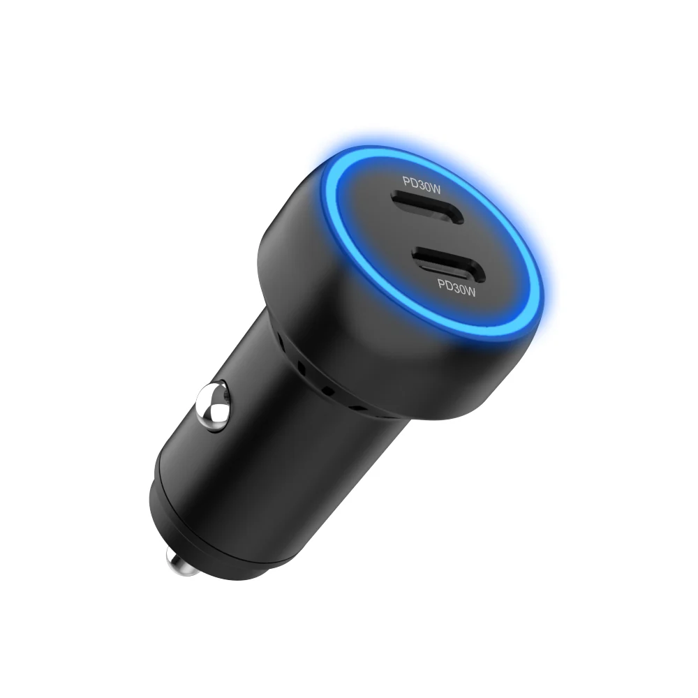 USB-C Dual Port Charger (60W) - Car - Image 3